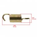 Caltric 4x Exhaust Muffler Spring Compatible With Polaris Sportsman X2 500 700 800 Efi 2007-2010