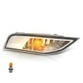 Front Right Passenger Side Turn Signal Light Lamp With Bulb 1 Pc Fit Lx Gx460 Sport Utility 4-door 2014 2015 2016 2017 2018 