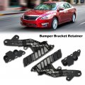 G-plus Bumper Bracket Retainers Front 4pc Beam Mount Support Compatible With Altima Sedan 2013 2014 2015 62059-3ta0a