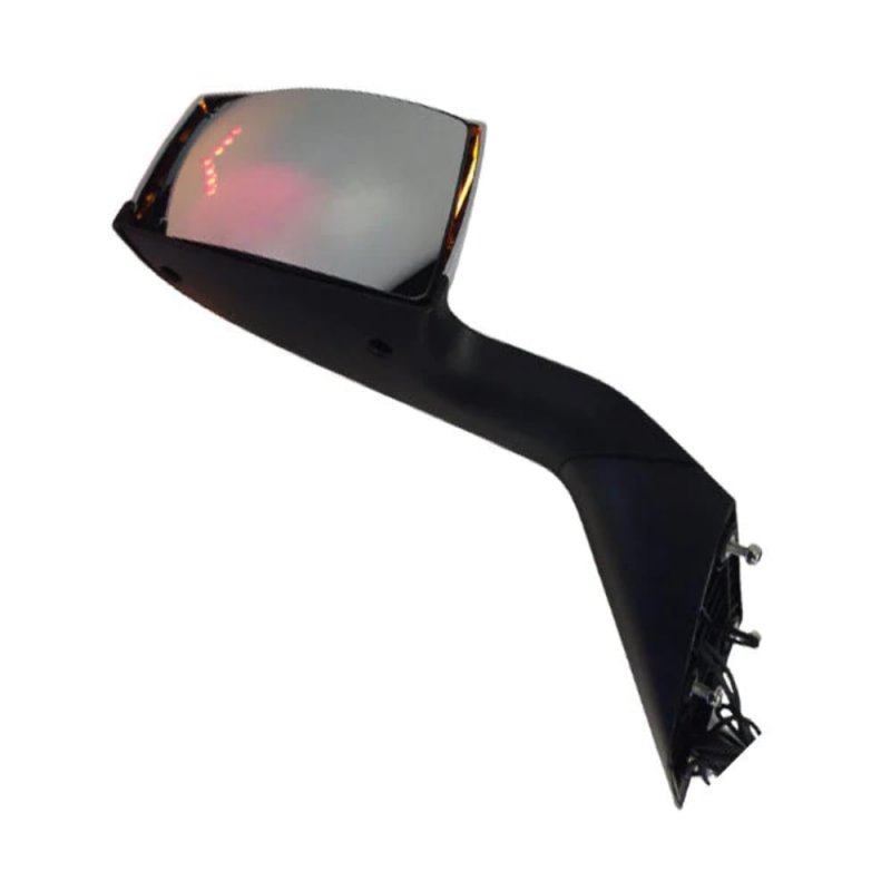 Fortpro Chrome Hood Mirror W Led Turn Light For Volvo Vnl 2004-2016 Passenger Side F247656