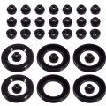 Secosautoparts Engine Valve Cover Gasket Set Grommets Compatible With Cadillac Cts Sedan 3 0l Gmc Terrain