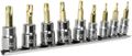 Performance Tool 1955 9-piece Star Bit Socket Set 