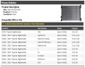 Primary Radiator Compatible With 2020-2021 Toyota Highlander Sport Utility