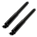 Rear Shock Absorbers For Jeep Tj And Wrangler 1997 2006 4wd Piece Set Replaces 344403 32306 Black Finish 2 To 3 In Lift 