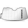 Ipick Image For Nissan Universal Fit Enforced Stand-up Auto Windshield Sun Shade At Standard Size 54 X 27 5