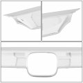 Ho1210157 Front Grill Trim Moulding Compatible With Honda Accord Lx Ex Ex-l Touring 2018-2020 Polished Chrome