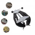 Pipe Clamp 1 96-5 9in With Quick Acting Screws High Strength Alignment Tool Strong Hand Tools Black