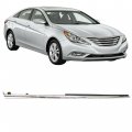 Waltyotur Front Right Passenger Side Fender Garnish Chrome Molding Trim Replacemenet For Hyundai Sonata 2011-2014