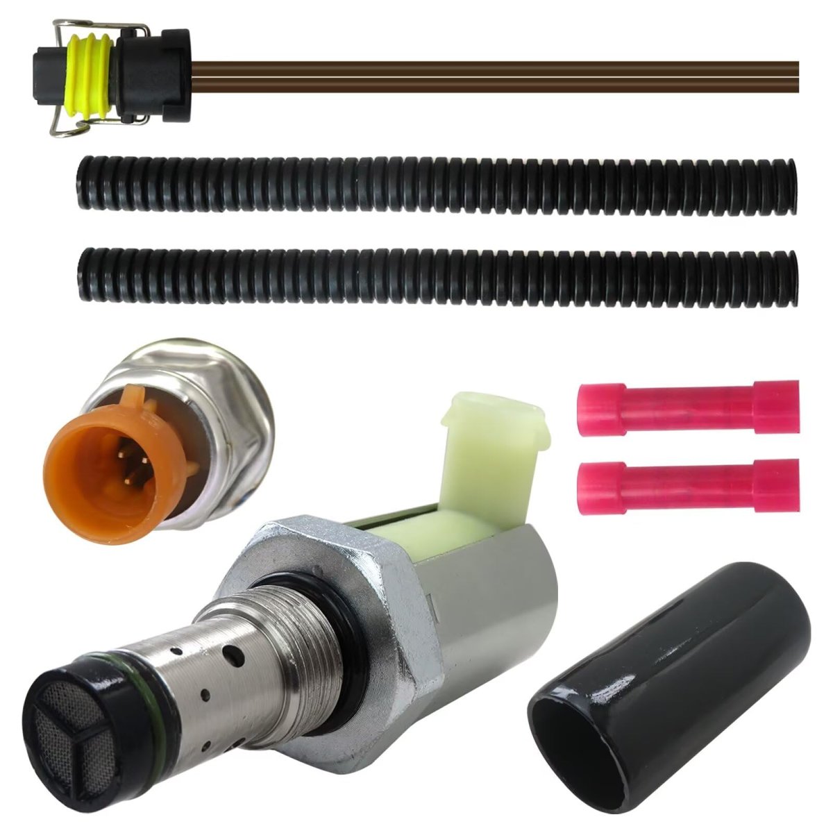 Valve With Icp Control Sensor And Pigtail Replacement For 2003-2010 F250 F350 F450 F550 E450 04-10 E350 Replace Cm-5126