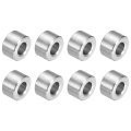 8pcs 304 Stainless Steel Spacer 5mm Id X Mm Od 7mm Length 2 0 39 0 28 Inch Screw Standoff Bushing Plain Finish Unthreaded Round 