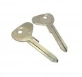 Ihave Replacement For Blank Key Uncut 2x Beetle Bug 1967 1968 1969 1970 67-70 