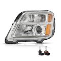 Projector Headlight For Gmc Terrain Submodel Sle Slt 2010-2015 Fit Sl 2015 Left Driver Side Clear Lens Chrome Housing Bumper 