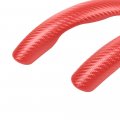 G-plus Universal 15 Steering Wheel Cover Car Anti-skid 2pcs Grip Protector Compatible With Most Trucks Suv Sedans Red