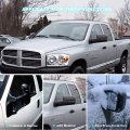 Passenger Side Towing Mirror For 2002-2008 Dodge Ram 1500 And 2003-2009 2500 3500 Power Adjusted Heated Right Manual Folding