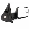 Passenger Side Towing Mirror For 2002-2008 Dodge Ram 1500 And 2003-2009 2500 3500 Power Adjusted Heated Right Manual Folding 
