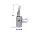 1 4 Lock On All Metal Air Chuck Mini Compressor Portable Tire Inflator Hose End With Barb Connector For Repair Inflate