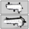 Acanii For 2016 2017 2018 Chevy Malibu Led Daytimr Running Light Drl Bumper Driving Lights Fog Lamps Pair Left Right