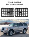 2 Pcs Dashboards Air Vent Black 55063-35030 Fit For Toyota 4runner 1996 1997 1998 1999 2000 2001 2002
