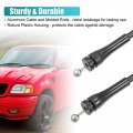 X Autohaux 2 Pcs Left Right Side Rear Door Upper Latch Release Cable For Ford F150 F250 1997-2003 Handle Lock Control Replaces
