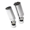 Sparkplug Skt Set 3 8 Dr Flex Swivel 2pc 