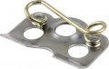 All193 Quick Turn Bracket With Spring 10 Pack 45 Degrees Angle 1 3 8 In Long 1 16 Thick 0 375 Reach 