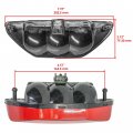 Caltric Tail Light Brake Assembly Compatible With Honda Fourtrax Recon Trx250 2005-2023 33700-hn1-a71 33700-hm8-b00