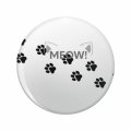1080 Graphics Cat Paw Key Chain Double Sided Stainless Steel Keychain