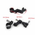 Xkh- Black Motorcycle Front Rider 1 25 Highway Radical Skull Foot Peg Clamps Compatible With Triumph Rocket 3 2300cc B07fk3xw38