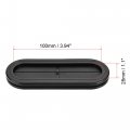 Uxcell Rubber Grommet Oval Double-sided Mount Size 110 X 40 Mm For Wire Protection 4pcs