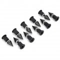 Windshield Spike Bolts Set Qiilu Wind Screen M5 Screws Nuts Windshields Installation Kit Motorcycle Modification Accessories