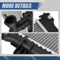 Dpi 13538 Factory Style 1-row Cooling Radiator Compatible With Sonata 1 6l 15-18 Aluminum Core