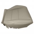 Carbhub Front Passenger Bottom Leather Cover Gray Fit For 2007-2012 Acura Rdx