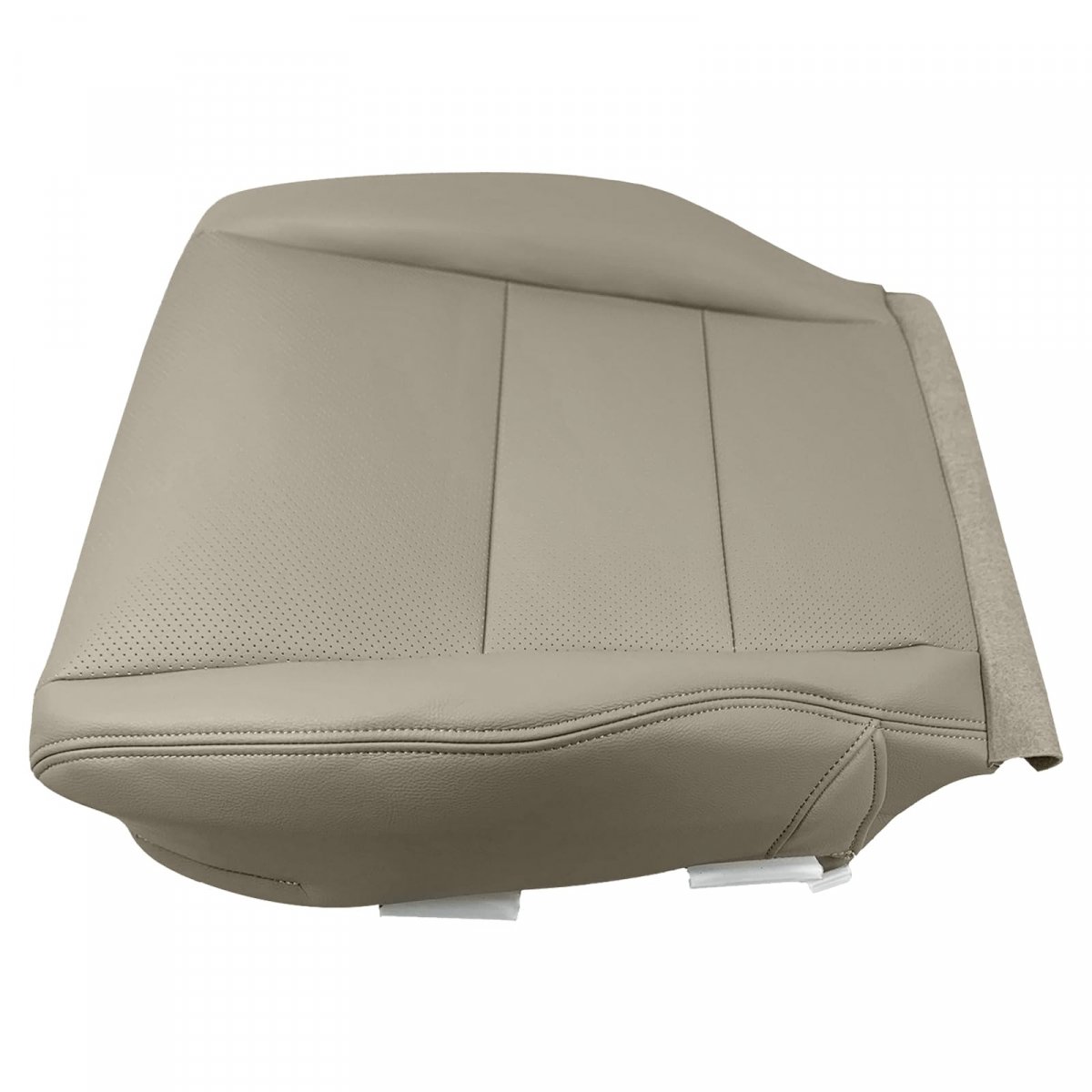 Carbhub Front Passenger Bottom Leather Cover Gray Fit For 2007-2012 Acura Rdx