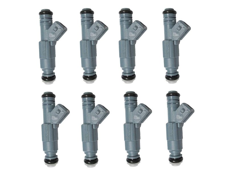 0280155715 0280150947 Set Of 8 Fuel Injectors For 1985-2002 Pontiac Firebird
