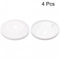 Uxcell Pipe Cover Decoration 15mm-40mm Pp Plastic Escutcheon Water Drain Line White 4pcs