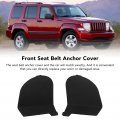 Seat Belt Anchor Cover Trim 2pc Front Right Left 1dx41xdvab Replacement For Jeep Liberty