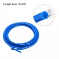 Uxcell Pneumatic Tubing Air Compressor Tube Hose Pu Line 8mm Id X 12mm Od 8m 26 2ft Blue