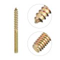 1 4-20x2-1 2 Hanger Bolts 12pcs Double Ended Screws Wood Dowel For Furniture 