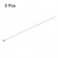 Uxcell Straight Ejector Pins 2mm 5 64 Dia 65mn Steel Round Tip Punch 200mm 8 Long For Mechanical Maintenance 5pcs