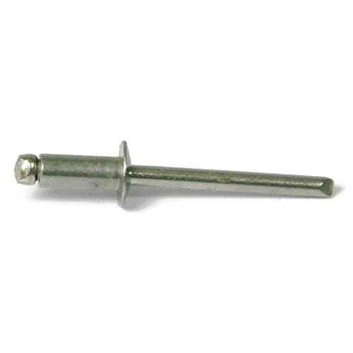 Stainless Steel Pop Rivets 3 32 In Diameter 304 Blind 1 4 Grip Open End Dome Head 100 Pack