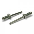 Stainless Steel Pop Rivets 3 32 In Diameter 304 Blind 1 4 Grip Open End Dome Head 100 Pack