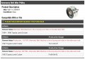 Accessory Belt Idler Pulley Alternator Oil Pump Compatible With 1993-1997 Toyota Land Cruiser From 08-1992 Up To 12-00-1997