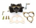 Holley 94 Long-shaft Carburetor Three Bolt Base Flange With Throttle Arm Swivel Pin Shaft