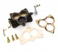 Holley 94 Long-shaft Carburetor Three Bolt Base Flange With Throttle Arm Swivel Pin Shaft