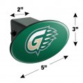 Georgia Gwinnett College Primary Logo Oval Tow Hitch Cover Trailer Plug Insert 2