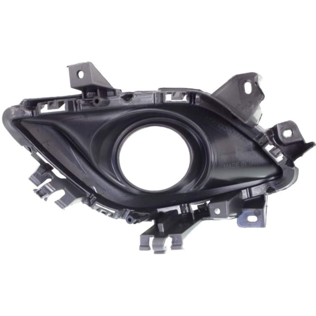 Fog Light Cover For Mazda 6 2014 2015 2016 2017 Passenger Side Textured Black Plastic Ghr450c11a Ma1039121 Dot Sae Compliance