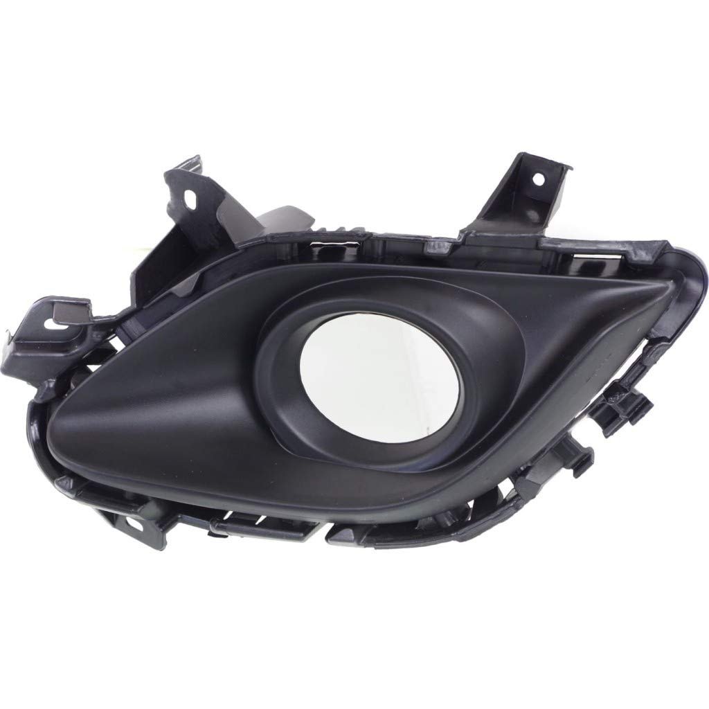 Fog Light Cover For Mazda 6 2014 2015 2016 2017 Passenger Side Textured Black Plastic Ghr450c11a Ma1039121 Dot Sae Compliance