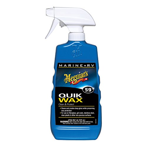 Meguiars M5916 Marine Rv Quik Wax Clean Protect 16 Oz