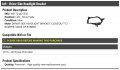 Left Driver Side Headlight Bracket Compatible With 2014-2018 Jeep Cherokee