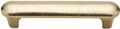 Knobware C5002ff 3in Bb 3-inch Center On Burnished Brass Texture Brushed Handle 